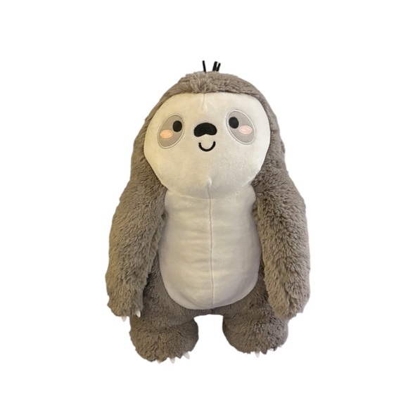 Smoko Plush Sloth Stuffed Animal with Heatable Aromatherapy Pouch Insert - Picture 1 of 5